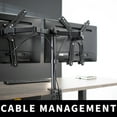 VIVO NonVESA Dual Monitor Arm Desk Mount Fully Adjustable with VESA