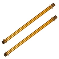 Clispeed 2Pcs Antique Style Wall Lamp Straight Stem Replacement Rod for Lighting Fixtures