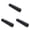 Black 3PCS, variant on Barbell Squat Pad Neck And Shoulder Protective Pad Cushion For Standard Bars
