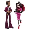 thumbnail image 1 of Muñecas Monster High Draculaura y Clawd Wolf Howriday Love, 1 of 6