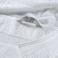 thumbnail image 6 of Superior Egyptian Cotton Absorbent 8-Piece White Towel Set, 6 of 13
