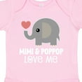 thumbnail image 4 of Inktastic Mimi and Poppop Love Me Grandchild Boys or Girls Baby Bodysuit, 4 of 5