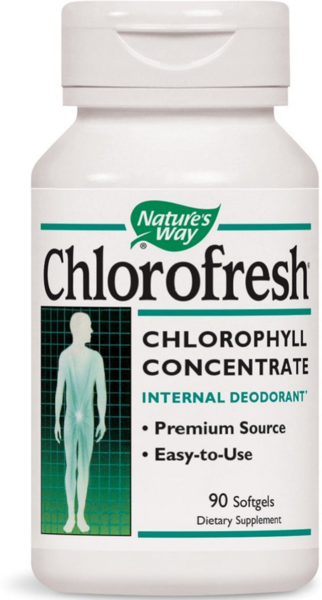 Chlorofresh Chlorophyll Concentrate Internal Deodorant Softgel 90 Each