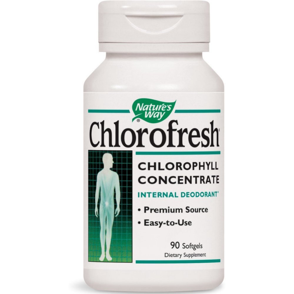 Chlorofresh Chlorophyll Concentrate Internal Deodorant Softgel 90 Each