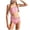 Pink-bqUxN, variant on JFOPQVSM Girls Comfortable Breathable Skin Friendly Sleeveless Swimsuit Fashionable Strap Swimsuit