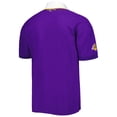 thumbnail image 3 of Men's Tommy Jeans Purple Los Angeles Lakers Stanley Pique Polo, 3 of 3