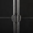 thumbnail image 6 of Mercana Poppy II 73.8" H Black Metal With Glass Door Display Cabinet, 6 of 7