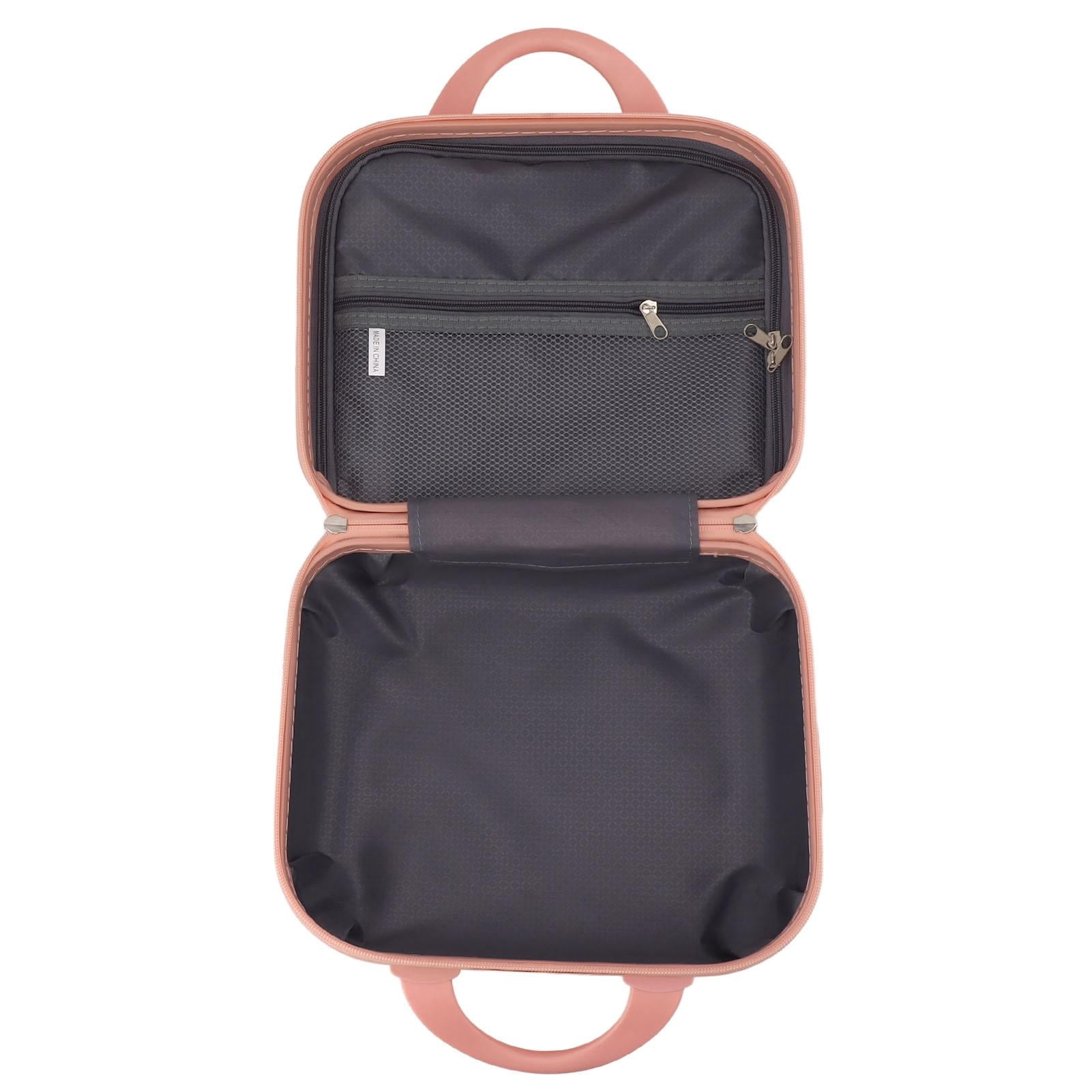 Yajisi 14" Lightweight Hard‑Shell Carry‑On Luggage, Pink – 14‑inch Compact, Large Capacity, ABS Durable, Anti‑Slip Feet, Ideal for Flights