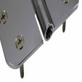 thumbnail image 6 of Renovators Supply Bright Chrome Plated Cabinet Door Square Hinge 4" Kitchen Cabinet Hinge w/Removable Stainless Steel Pins and Hardware, 6 of 6
