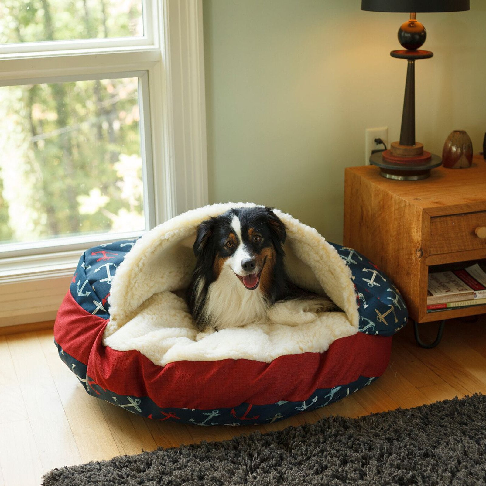 snoozer luxury cozy cave pet bed