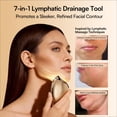 thumbnail image 4 of INIA 7-in-1 Gua Sha Red Light Therapy Device for Face & Neck – Features Heat & Cold Modes to Target Puffiness and Boost Skin Firmness, 4 of 10