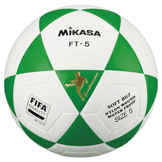 Mikasa FT5 Goal Master Soccer Ball, Size 5, White-Blue, Footvolley