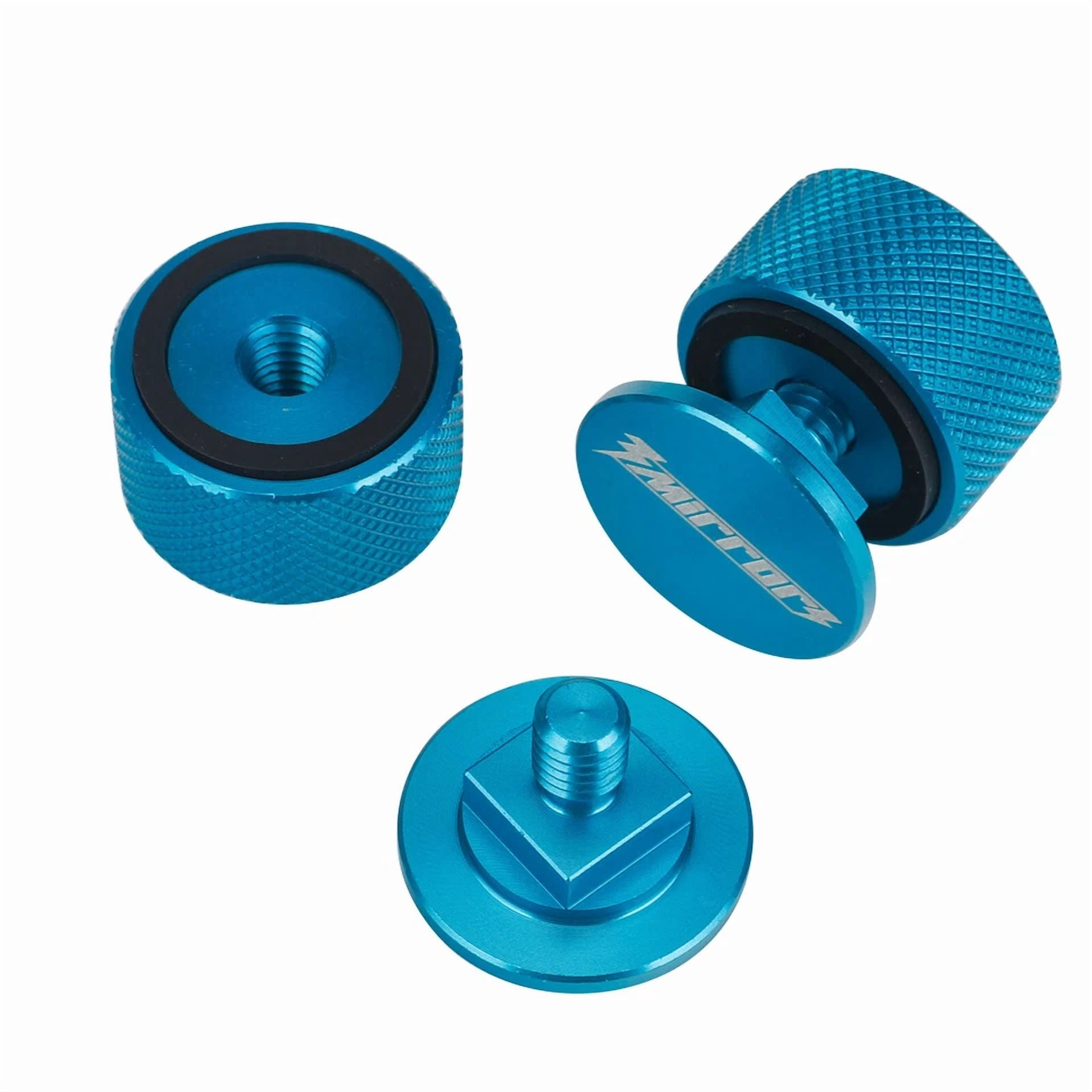 CIRCLE- Welding Hood Pipeliner Helmet Fastener Aluminum Alloy Pipeliner Helmet-Sky Blue
