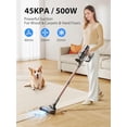 thumbnail image 2 of Aspiradora inalámbrica SUNIYQINMO de mano, 500 W/45 kPa, ligera, potente succión con 60 minutos de autonomía para el hogar, el pelo de mascotas y el coche., 2 of 5