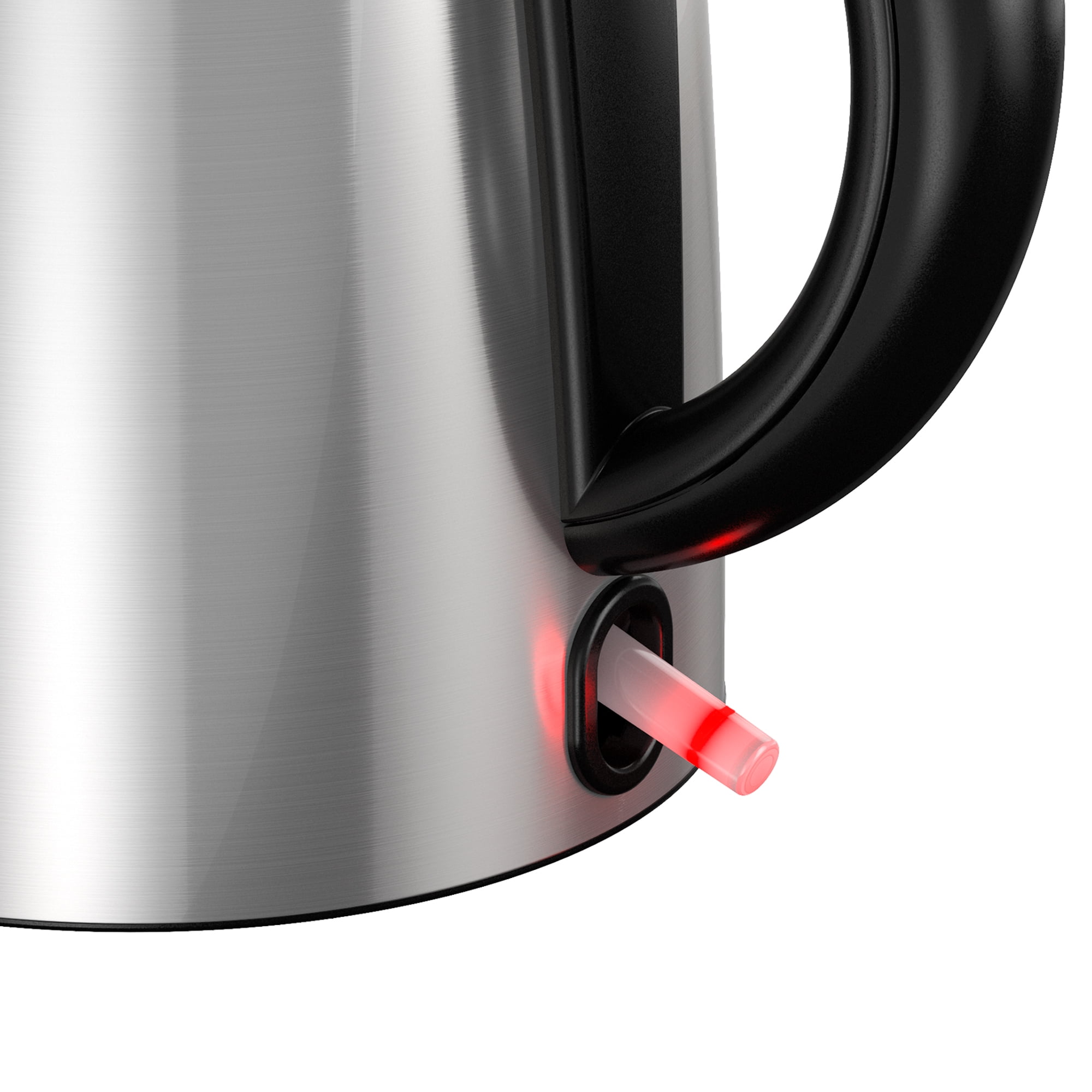 BLACK & DECKER STAINLESS STEEL ELECTRIC CORDLESS KETTLE RED  CK1500R/BRAND NEW