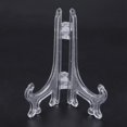 thumbnail image 7 of 3 Inch Plastic Easels or Plate Holders Display Dinner Plate (Transparent) X2 I072627, 7 of 7