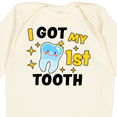 thumbnail image 4 of Inktastic I Got My 1st Tooth with Cute Tooth Baby Boys or Girls Long Sleeve Baby Bodysuit, 4 of 5