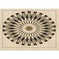 thumbnail image 1 of Ahgly Company Machine Washable Indoor Rectangle Transitional Vanilla Gold Area Rugs, 2' x 4', 1 of 1