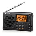 thumbnail image 1 of Portable Radio Batteries Operated Pocket Radios Equipped with Alarm and Timer Functions, with Backlit Display, 1 of 9