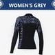 thumbnail image 3 of Eigraketly Traje de neopreno de 3MM para buceo, traje de neopreno grueso de manga larga, chaqueta, trajes de buceo, traje de Surf para aeróbic acuático, Deportes acuáticos mujer gris L Eigraketly OD003290-18, 3 of 6