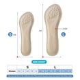 thumbnail image 2 of Insertos de cojín para tacón alto AUTPRO de piel de cerdo para mujer, tallas 8-12, 2 of 6