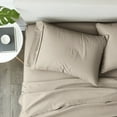 thumbnail image 3 of iEnjoy Home 2-PC Premium Ultra Soft Standard Pillow Case Set in Taupe Tan, 3 of 3