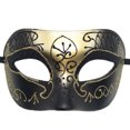 thumbnail image 1 of Máscara de maquillaje para carnaval, para hombres y mujeres, máscara romana de carnaval, máscara de fiesta para espectáculos, máscara facial para hombres, 1 of 1