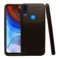 thumbnail image 1 of Atti Rugged Carbon Motorola Moto E7/E7i Power Cafe 1pz Mas Mica 9D Atti Funda de Silicon Uso Rudo, 1 of 8