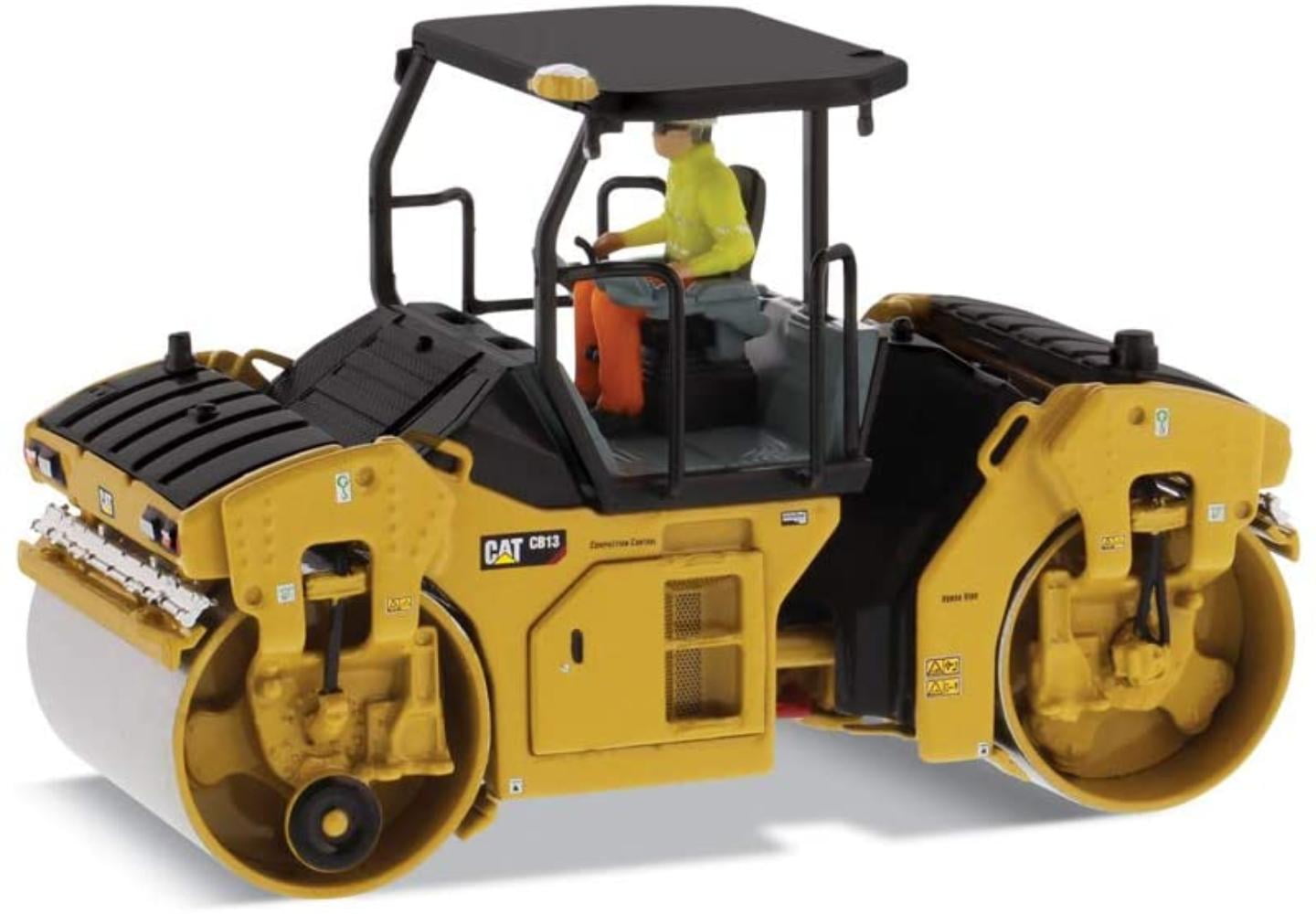 Caterpillar Cat CB13 Tandem Vibratory Roller-Rops with ROPS 1/50 By DM 85594 Car 