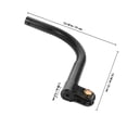 thumbnail image 2 of unbranded Rack Para Ventilador Eléctrico De Pared Negro Con Barra Para Montaje Estable, 2 of 8