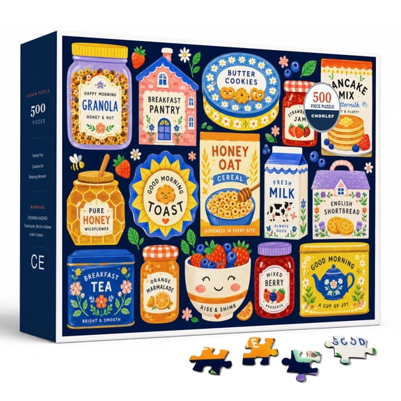 Morning Pantry 500 Pieces Puzzle for Adults