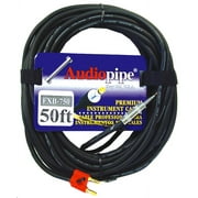 Audiopipe FXB750 SPEAKER CORD 50' 1/4" PLUG TO BANANA PLUG; AUDIOPIPE