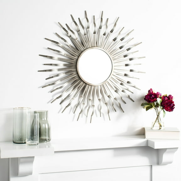 Safavieh Naya 35 in. Radiant Lines Round Sunburst Mirror