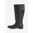 thumbnail image 4 of Comfortview Janis Wide Calf Leather Boot Tall Knee-High Women's Winter Shoes (Wide Widths Available), 4 of 6