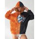 thumbnail image 5 of TRKIYQC Sudadera con Capucha de Manga Larga para Mujer, Color de Contraste Cráneo Impreso Patchwork Sombrero con cordón Suéter de Ajuste Suelto, Tops Casuales de Estilo de Calle TRKIYQC moda, 5 of 9