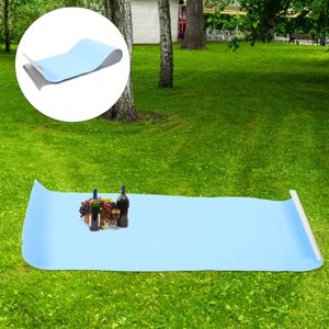 WHAMVOX 1PC Tapis de yoga extérieur Argent pliable EVA Mat pour les voyages à la maison