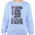 thumbnail image 2 of Amazing Mother Sweatshirt Unisex Medium Light Blue, 2 of 5