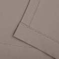 thumbnail image 7 of Superior Blackout Solid Light Filtering Rod pocket Curtain Panel Set, 26" x 63", Taupe, 7 of 7