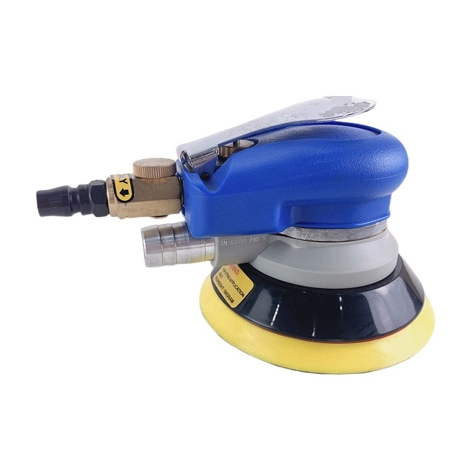 5inch(125mm) Air Random-Orbit Sander Vacuum Eccentric Polishing/Sanding Machine Pneumatic Car Polisher Woodworking Grinder Tools ,Low Vibration