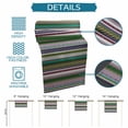 thumbnail image 6 of Bohemian Table Runner 72 Inches, Boho Modern Abstract Minimalist Paisley Green Bed Runner Dresser Scarves Tabletop for Indoor Outdoor Parties/Ceremony/Banquet, 14" x 72", 6 of 8