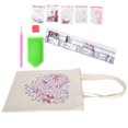 thumbnail image 3 of Painting Tote Bag,  Painting Bag Rhinestone Painting Bag Reusable DIY  Bag  For Going Out For Shopping For School For Home, 3 of 8