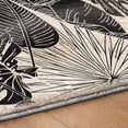 thumbnail image 5 of Addison Rugs Dream Shag Premium Machine Washable Transitional Large Leaves Midnight Rectangle Rug, 5' x 7'6", 5 of 8
