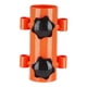 thumbnail image 2 of Soporte duradero para varillas de toldo, soporte para varillas de construcción, tubo de fijación, postes metálicos para lonas. naranja, 2 of 7