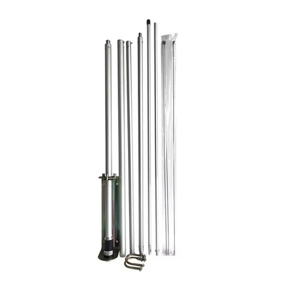 VHF UHF 29.6mhz Radio walkie Talkie Antenna-Antenna Quarter Wave cb GP Base Station Antenna SO239 Connector 5.2 Meters for Radio Talkie