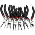 thumbnail image 2 of 1Pcs Ferronickel Carbon-Hardened Steel Round Nose End Cutting Jewelry Pliers Tools DIY Equipment Pliers Fit Handcraft Beadwork Repair (Wire Cutter Pliers), 2 of 4