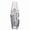 Silver, variant on Cigar Lighter Fashion Personality And Creativity Inflatable Double Tube Windproof Direct Punch Titanium Metal