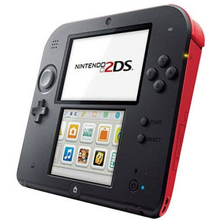 Refurbished Nintendo 2DS Handheld Video Game System, Crimson (Best Nintendo Handheld Games)