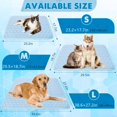thumbnail image 2 of Tapete de refrigeración para mascotas para perros, gatos, tapetes de refrigeración lavables para perros, almohadillas para orejas de refrigeración portátil para perros, manta de refrigeración portátil, 2 of 6