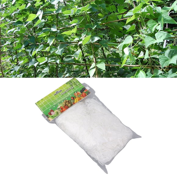 Plant Netting for Climbing Plants, Sun Resisting Wear Resisting Polyester Grow Net, Multi Layer Garden Netting with Square Mesh for Vegetables, Fruits, and Flowers