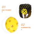 thumbnail image 3 of LOLIPPYY 1Set Inflatable Pickleball Paddle Balloon Yellow Aluminum Foil Sports Themed Decor for Parties, 3 of 6